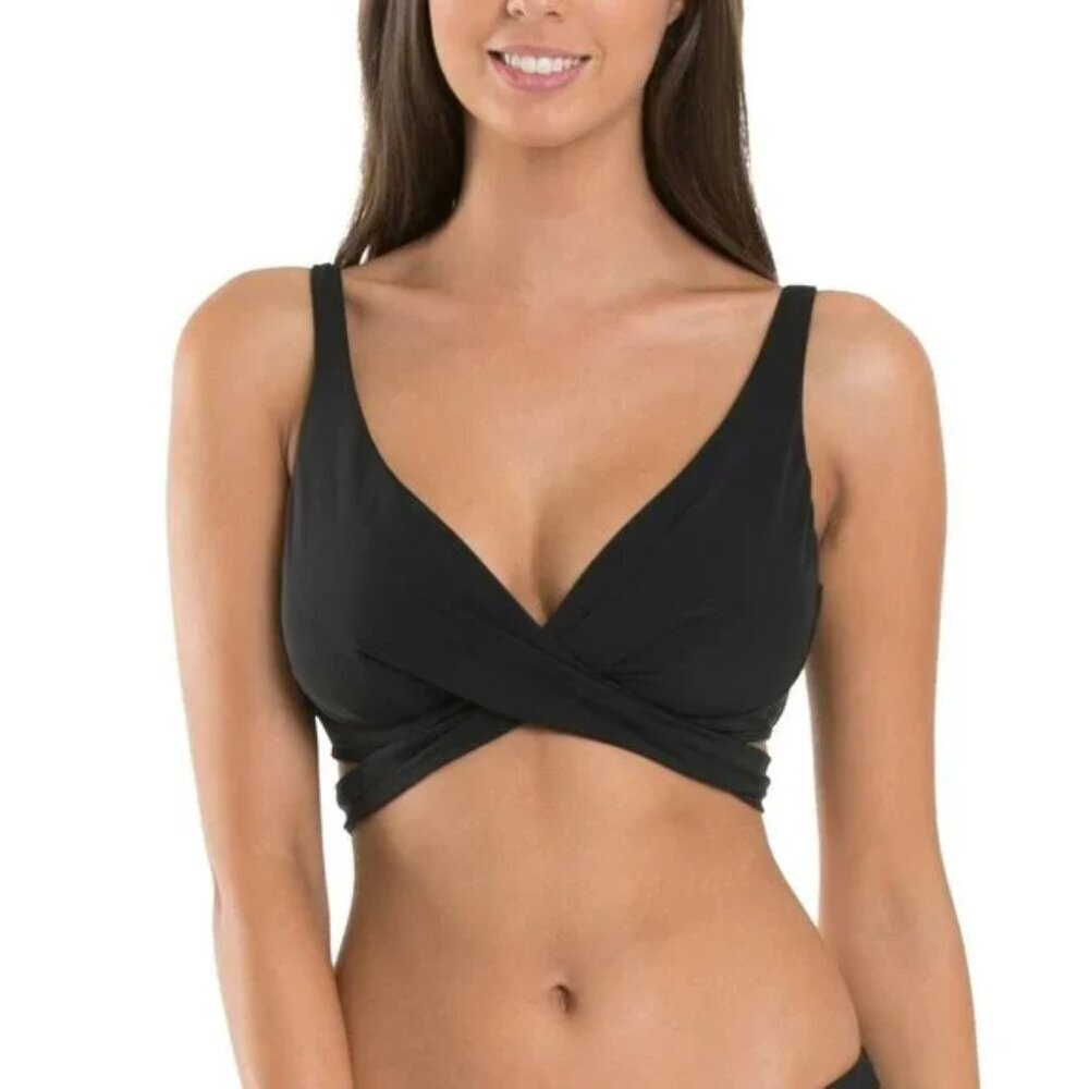 Jets Australia Jetset Cross Over Top D-DD cup (size 6) NWT